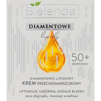 Pleťový krém Bielenda Diamond Lipids pleťový krém proti vráskám 50+, 50 ml