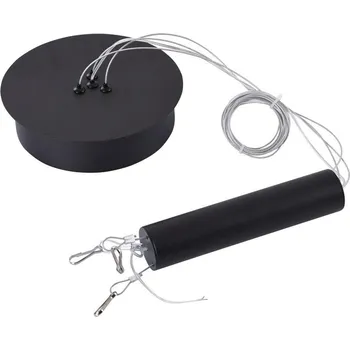 Závěsná sada AZzardo Monza pendant accesory black AZ3454 pro svítidla Monza II R, černá