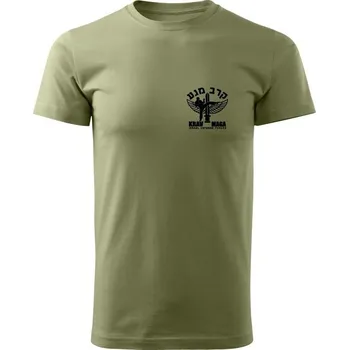 Tričko IDF Krav Maga - SIMPLE - olivová