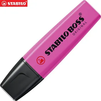 Zvýrazňovač Stabilo Zvýrazňovač STABILO BOSS ORIGINAL ružová 445863