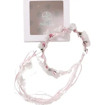 Čelenka ABEL & LULA dívčí květinová čelenka Cake