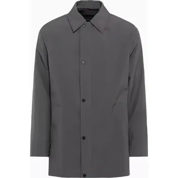 Pánská casual bunda PORSCHE DESIGN Active travel coat Kabát pro všechny příležitosti antracitově šedá (Pohodlná bunda do každého počasí od Porsche Design s druky a zipem.)