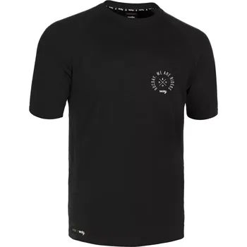 cyklistický dres dres s krátkým rukávem Rocday Roost Jersey SANITIZED® Black