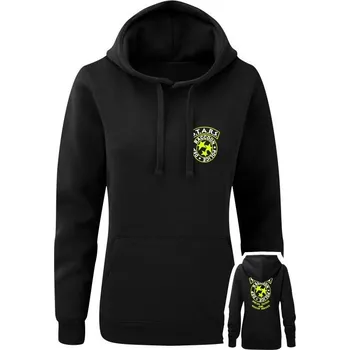 Dámská mikina Dámská mikina s kapucí S.T.A.R.S. R.P.D. Special Tactics and Rescue Service - černá