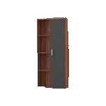 JUREK Regál Samba R2 švestka/grafit