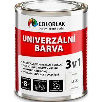 Colorlak UNIVERZÁLNÍ BARVA 3v1 S2130 Barva: slonová kost C6003, Balení: 0,5 l