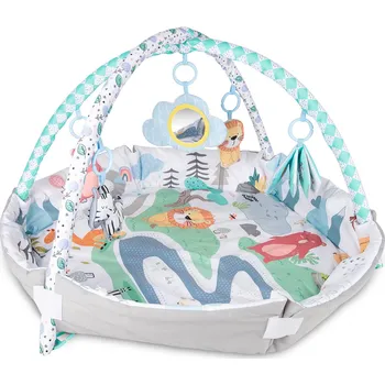 Hrací deka Canpol babies Edukativní hrací deka s ohrádkou 81/100 safari