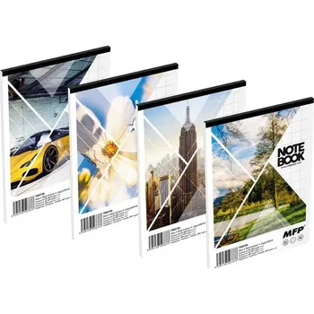 Blok blok trhací A6 čtverečkovaný, 50 listů, mix 7500736 - MFP Paper s.r.o.