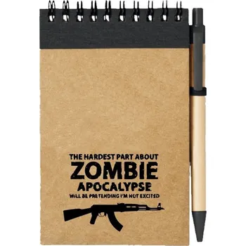 Sešit Poznámkový blok Zombie Apocalypse Kalashnikov AKM