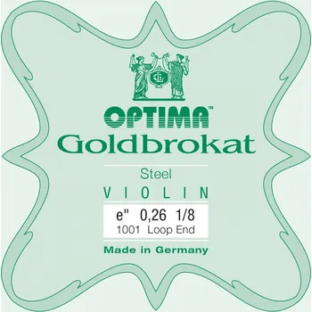 Struna pro kytaru a smyčcový nástroj Optima Struny pro housle GoldbrokatE 0,26 S medium 30947