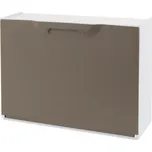 Botník UNIKA závěsný hladký - šedá