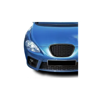 Tuning MTUNING Přední maska SEAT LEON (1P) ALTEA (5P) Pre-Facelift 2005-2009 bez znaku, černá