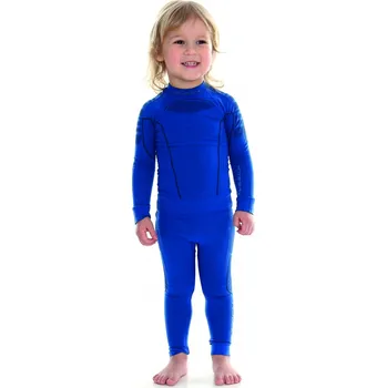 Brubeck Thermo Kids tričko s dlouhým rukávem Barva: Modrá, Velikost: 116-122