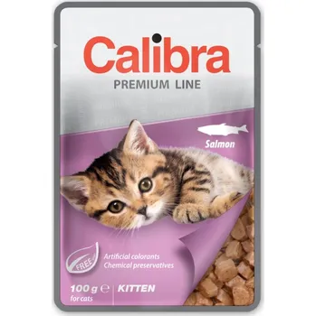 Krmivo pro kočku Calibra Cat kapsa Premium Kitten Salmon 100g (min. odběr 24 ks)
