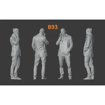 Příslušenství k autodráze Figurka, postavička diváka B93