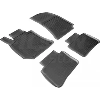 autokoberec Autokoberce 3D gumové přesné - Mercedes-Benz E-Klasse (W212) Sedan (2013-2016)