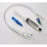 ZARYS lnternational Group Katetr Foley - 2cestný, 100% silikon, sterilní, s předplněnou stříkačkou Varianta: CH 18 / 400 mm, červená, balónek 5 - 10 ml