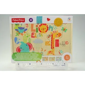 Hračka Fisher Price Dřevěné puzzle 3 v 1 - II.