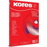 Uhlový papír Kores 100 listů modrý, kopírák