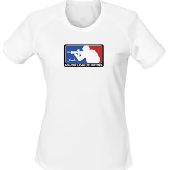 Dámské tričko Dámské funkční tričko Major League Infidel - bílá