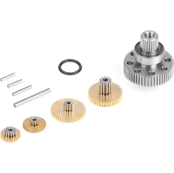 RC náhradní díl MKS Sada kovových převodů HBL550LX - expresní doprava