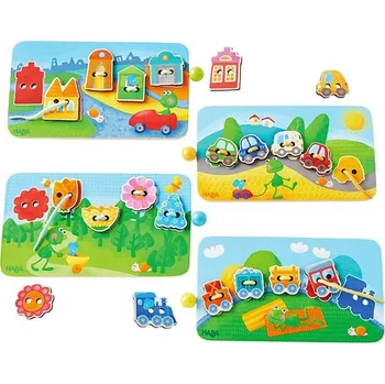 Desková hra Haba Provlékací hra Žabky na cestách