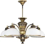 Závěsné svítidlo na tyči Lemir O3185 W5 PELION patina