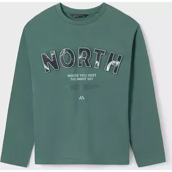 Chlapecké tričko Chlapecké triko dlouhý rukáv Mayoral 7072-75 zelené velikost 160 (7072-75)