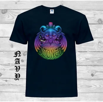 detske-levne-bavlnene-tricko-potisk-kamenny-chrlic Barva: Navy - tmavě modrá, velikost: 152