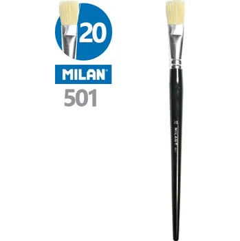 Umělecký štětec Milan Štětec plochý MILAN č.20 - 501 446506