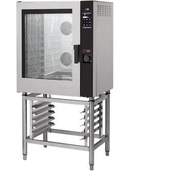 konvektomat Konvektomat ele.10x GN 1/1, 17,4 kW, nástřik, dotykový, automatická mytí, levé dveře | REDFOX - MPD 1011 X ELAM