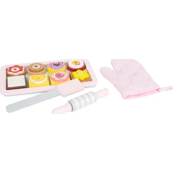 Dřevěná hračka Small Foot Pečící set se sušenkami