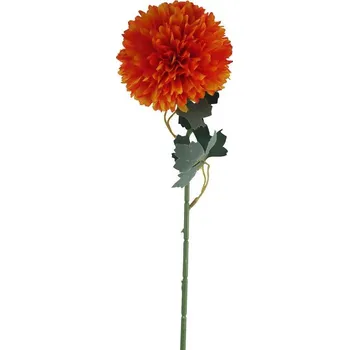 umělá květina Chryzantéma oranžová X5787-04
