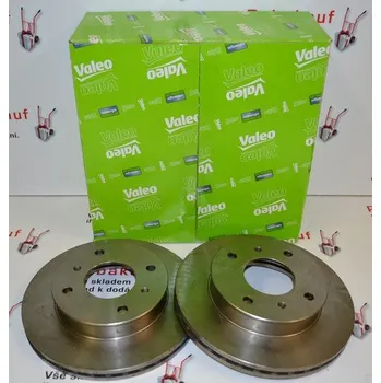 Brzdový kotouč Přední brzdové kotouče NISSAN PRIMERA P10 1990-1996 - 242 mm - VALEO (NISSAN 40206-90J01 VALEO 186301 )