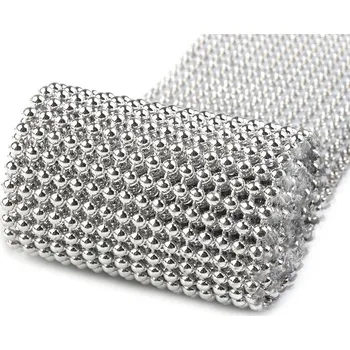 Borta šíře 50 mm s perlami