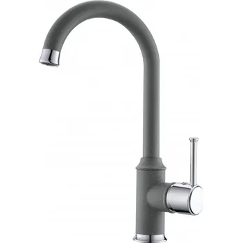 Vodovodní baterie METALAC Metalac, T03801 ARC N granitová dřezová baterie, GRAFIT