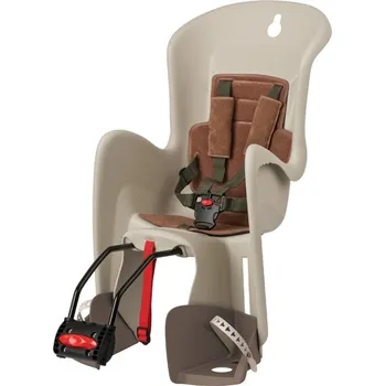 cyklosedačka Dětská sedačka POLISPORT Bilby krémovo hnědá