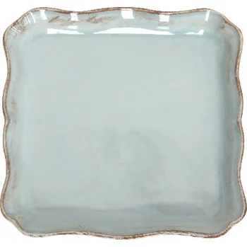 Podnos|tác, hranatý 21cm, ALENTEJO, tyrkysová|Costa Nova