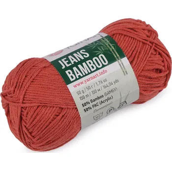 Příze Pletací příze Jeans Bamboo 50 g
