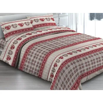 Povlečení Gipetex Natural Dream Italské povlečení bavlna LUX Valpusteria - 140x220 / 70x90 cm