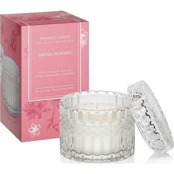 Svíčka Svíčka vonná ve skle 150g Sakura Morning