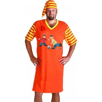 Pánská noční košile Noční košile Pat a Mat - Fotbalisté - velikost 3XL