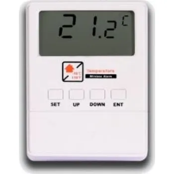 Zabezpečovací technika Bezdrátový termostat / detektor k GSM alarmu Alabastr 433MHz TD-01
