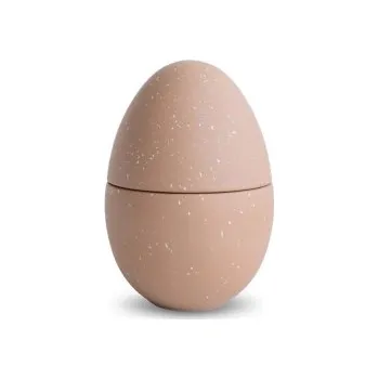 Velikonoční dekorace Velikonoční dóza Bonbonniere Cafe Au Lait 18 cm