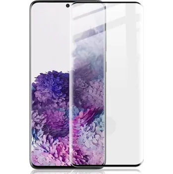 3x 3D ochranné tvrzené sklo pro Samsung Galaxy S20 G980F - černé - 2+1 zdarma