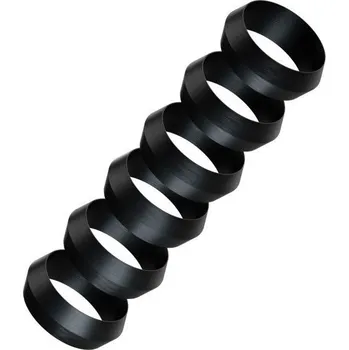 Šipka Kovové kroužky Harrows Pyramid, černé, 6 ks