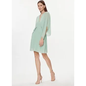 Dámské šaty Kontatto Koktejlové šaty SU300 Zelená Regular Fit 44