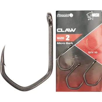 Rybářský háček Nash Háčky Pinpoint Claw Micro Barbed-Velikost 12