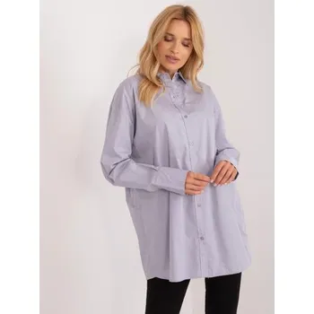Dámská košile Dámská košile nadměrné velikosti UNIA šedá