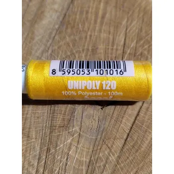 Nit Polyesterové nitě Unipoly návin 100 m 126 Cyber Yellow